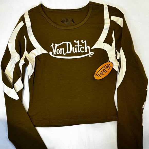 Von Dutch Baby Tee - Olive - Picture 4 of 4